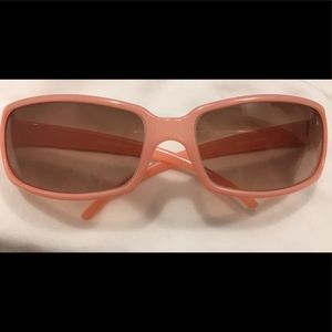 light pink kate spade sunglasses, original case